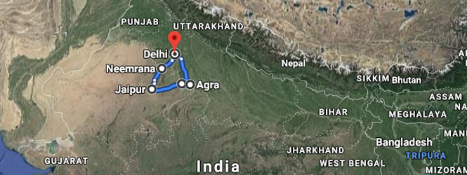 Golden Triangle Motorcycle Tour